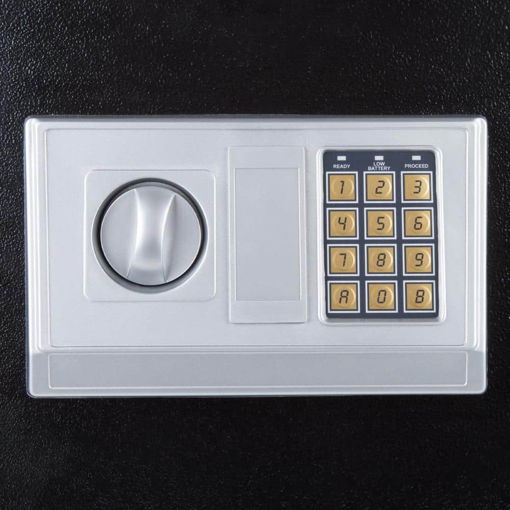 Extra Large Black Steel Digital Safe with Keypad