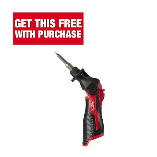 Milwaukee M12 12-Volt Lithium-Ion Cordless Soldering Iron (Tool-Only)