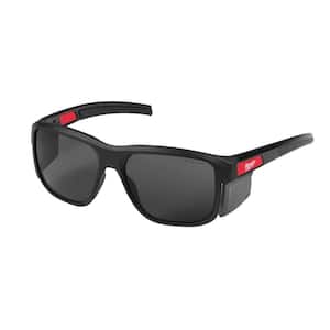 Tinted Full Frame Anti-Scratch Safety Glasses with Removable Side Shields