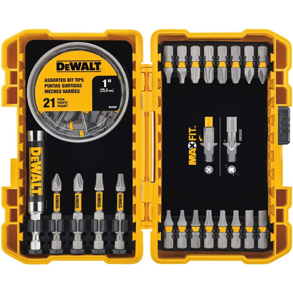 DEWALT MAXFIT Screwdriving Set (40-Piece) DWA2SLS40Q3 - The Home Depot
