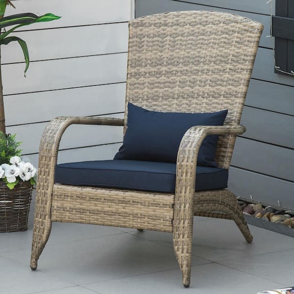 Plastic wicker adirondack outlet chairs