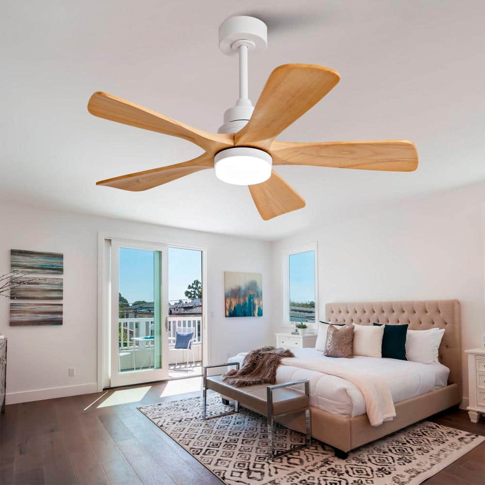 42 in. White Reversible Quiet DC Motor Downrod Mount Standard Fan with Remote Control Dimmable 6 Wind Speed price history on PriceWatchPro