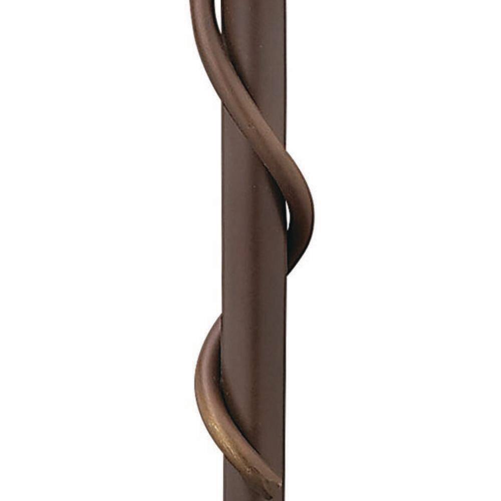 Copper Bronze LED Pathway Light with Amber Glass