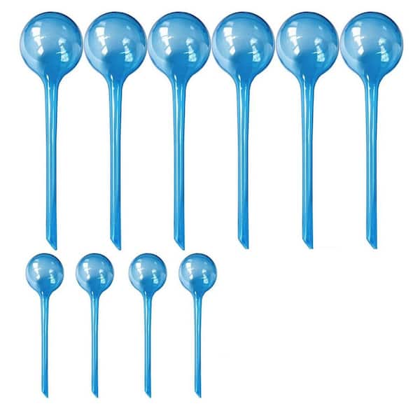 Self-Watering Globes for Indoor and Outdoor Plants, 10-Pack Automatic Watering Bulbs for Potted Plant Care