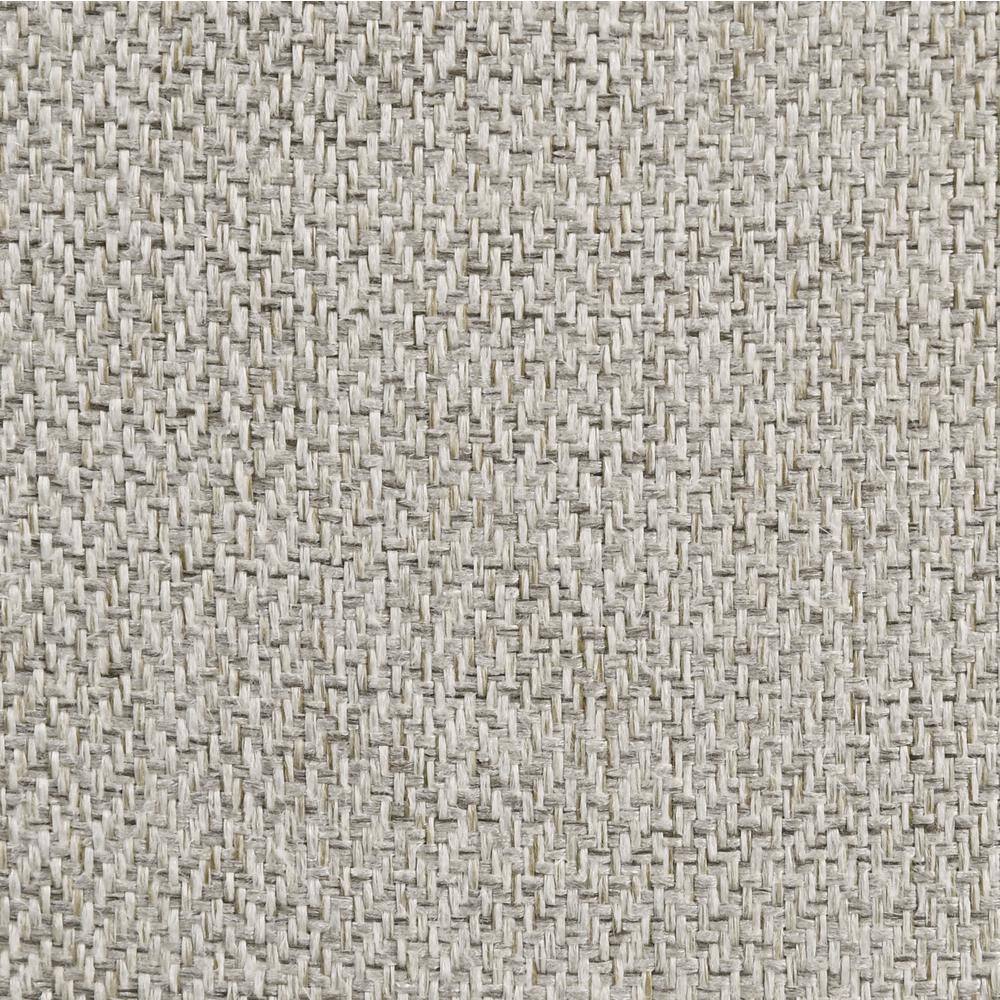 Beige Upholstered Side Chair with Black Legs