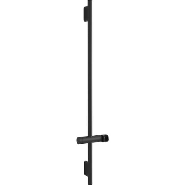 Statement 40.0 in. Shower Sleeve, Matte Black