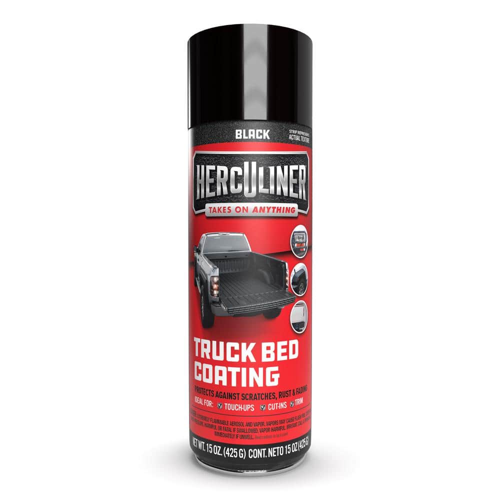 Herculiner Professional Grade Spray On Truck Bed Liner Coating Kit