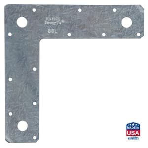 8 in. x 8 in. 14-Gauge Galvanized L Strap