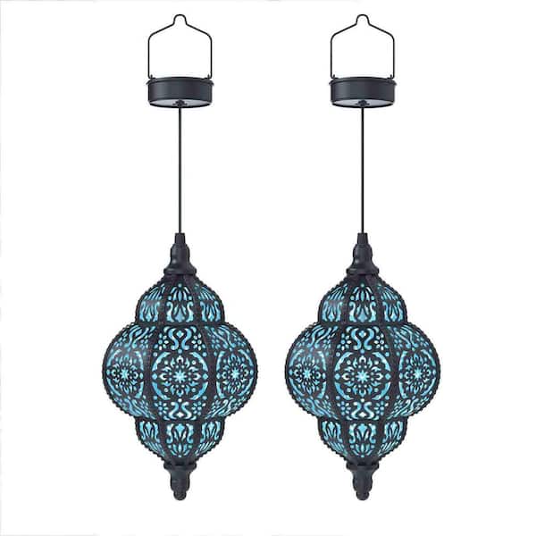FAWEY TRED INC Outdoor Decor, Moroccan Hanging Solar Lights