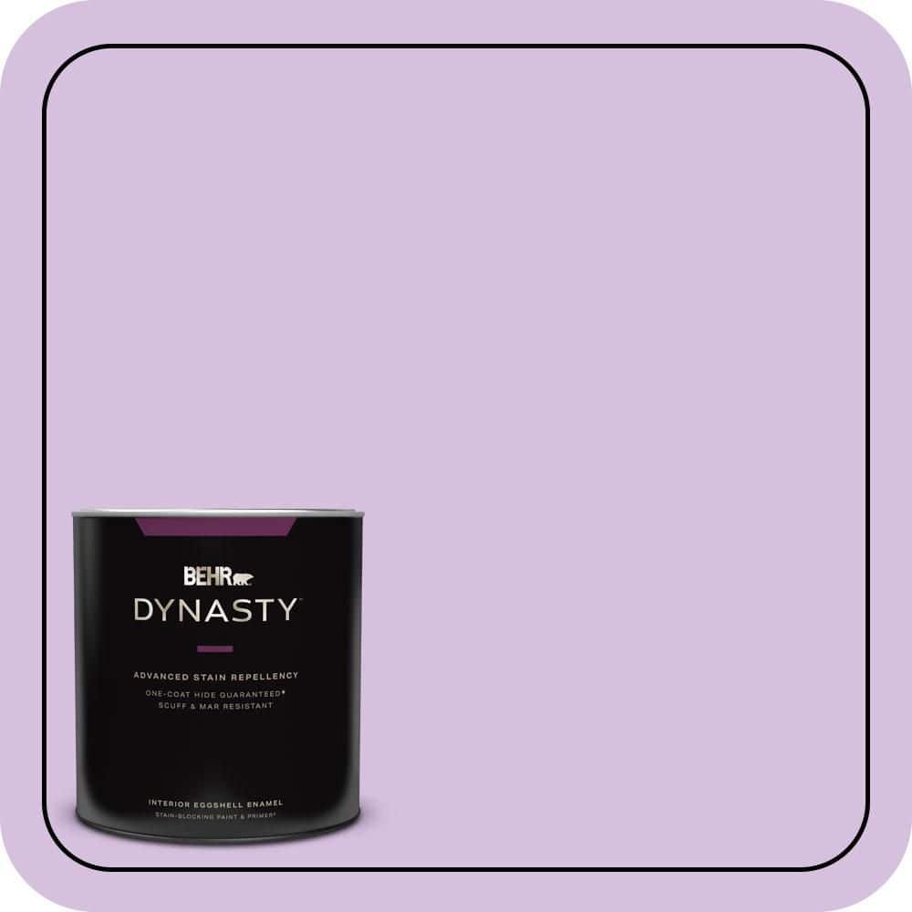 1 qt. #660A-3 New Violet Eggshell Enamel Interior Stain-Blocking Paint & Primer price history on PriceWatchPro