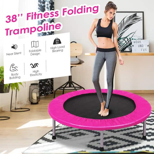 Costway 38 in. Rebounder Trampoline Adults and Kids Exercise
