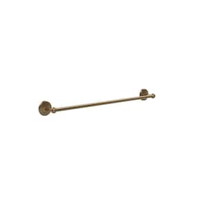 Monte Carlo Collection 30 in. Back to Back Shower Door Towel Bar in Brushed Bronze