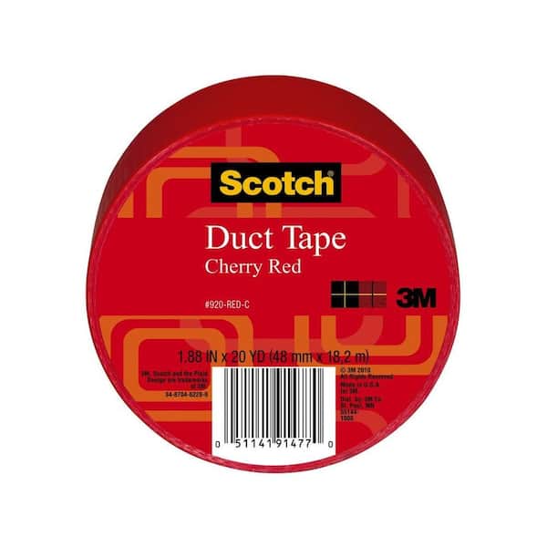 Scotch 1.88 in. x 20 yds. Pink Duct Tape (Case of 6) 920-PNK-C - The Home  Depot