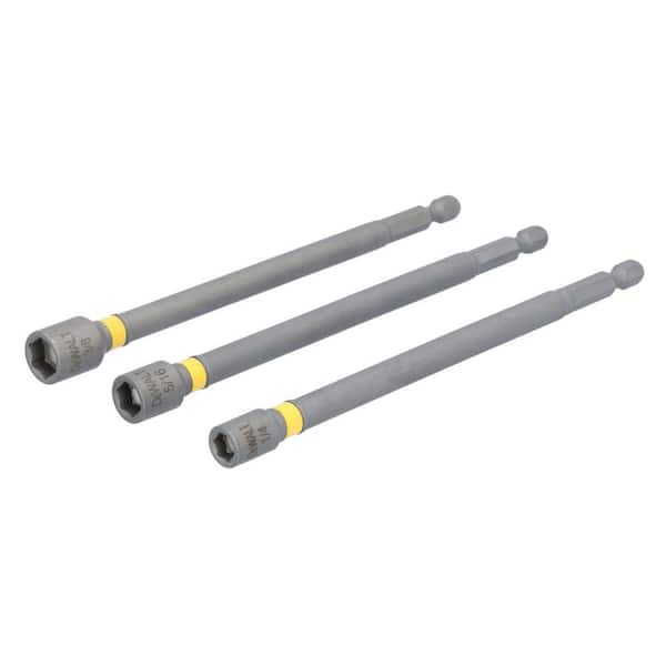 Makita Style 8 X 150mm Extra Long Magnetic Nut Driver Bit – Hex 6-13mm – Impact Ready – 8-Piece Set