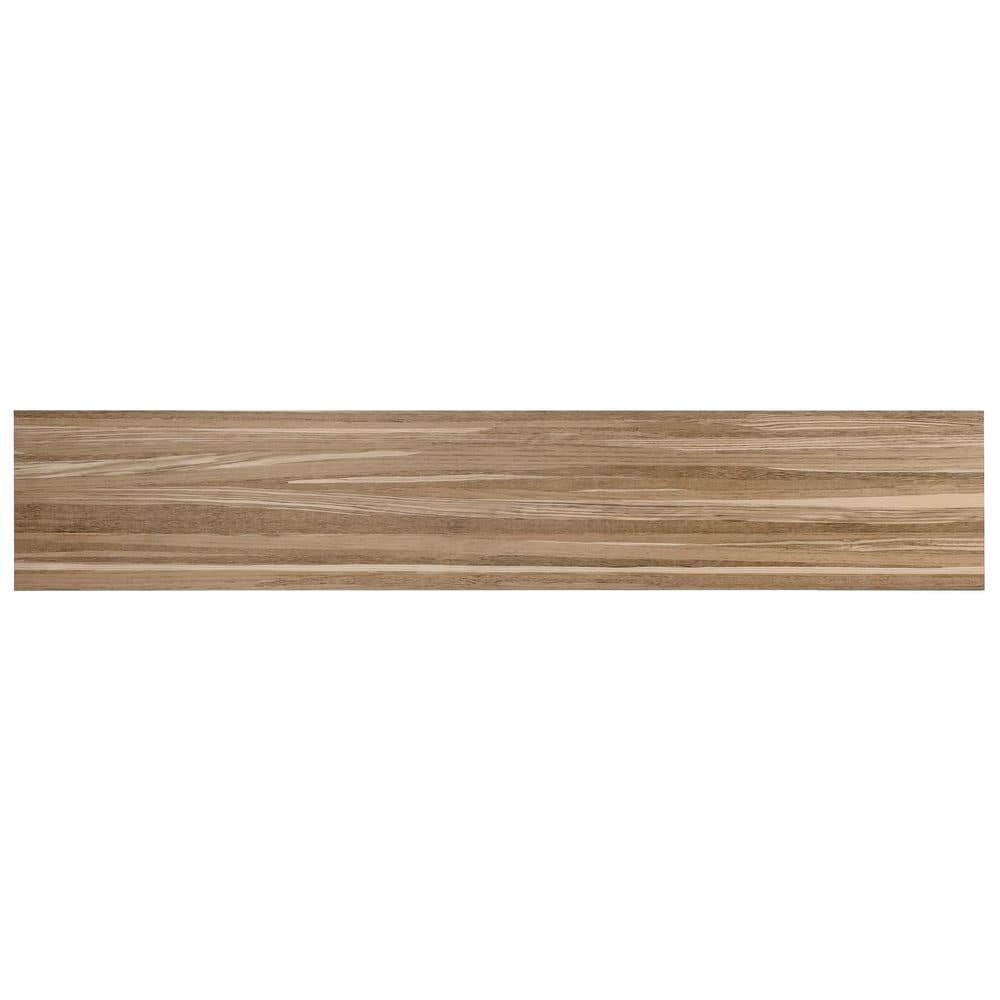 Elm Oak Beige 8.66 in. x 0.27 in. Wood Look Matte Porcelain Floor and Wall Tile Sample price history on PriceWatchPro