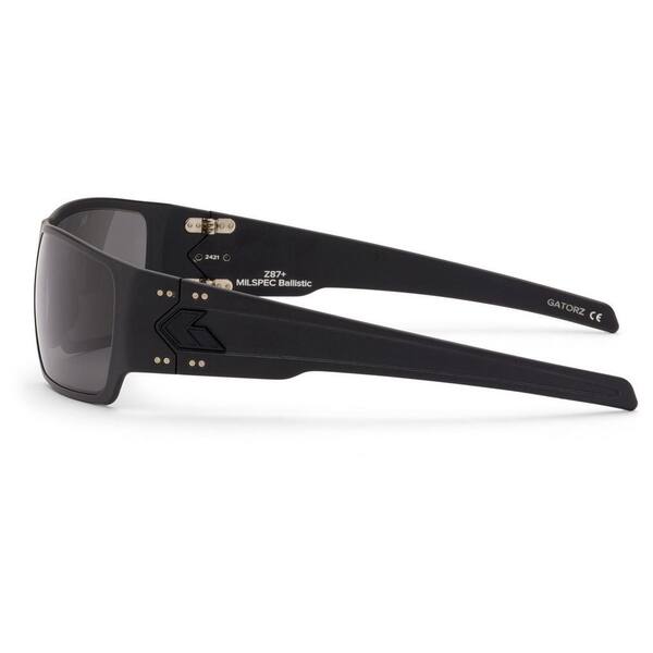 GATORZ Specter Black Frame Anti-Fog Coating Smoke Lenses MIL SPEC