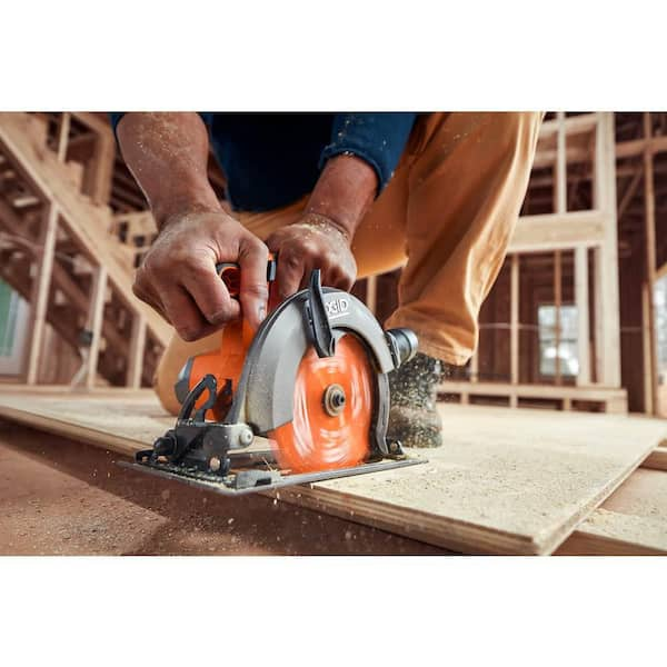 Ridgid battery best sale operated circular saw