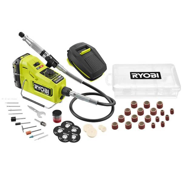 ONE+ HP 18V Brushless Cordless Rotary Tool (Tool Only) with Variable Speed Rotary Foot Pedal