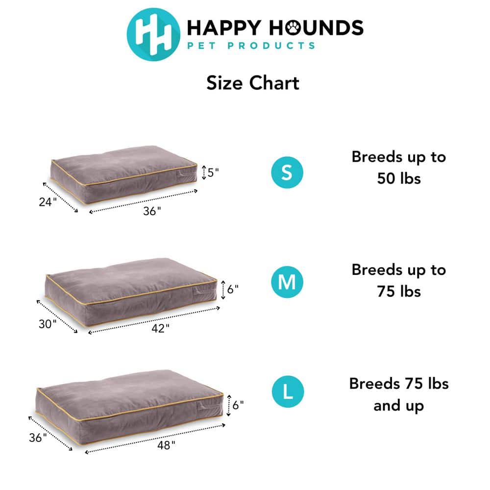 Medium Cream Microfiber Rectangle Pillow Dog Bed