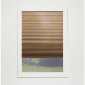 Latte Cordless Light Filtering Eco Polyester Cellular Shades - 30 in. W x 64 in. L