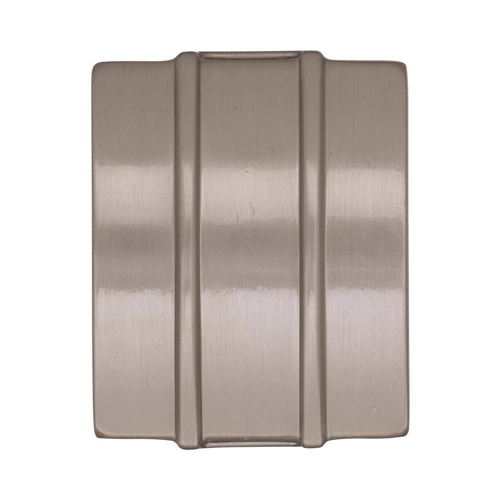 Satin Nickel Modern Rectangle Cabinet Knob