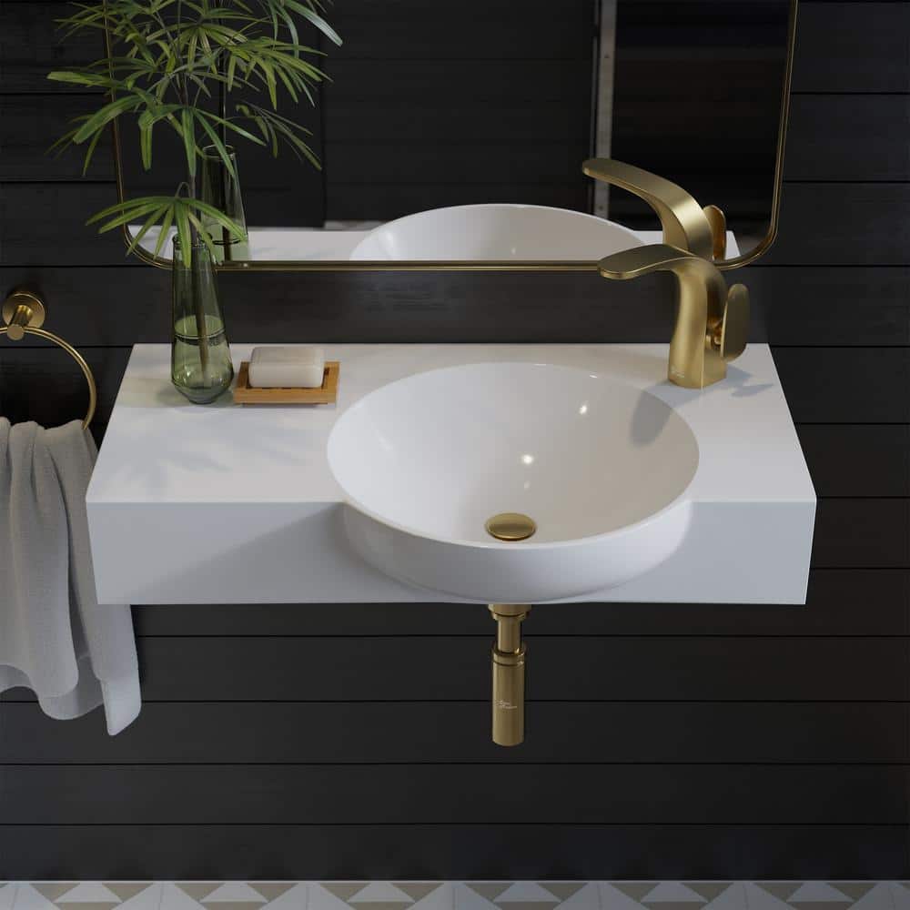 Swiss Madison Chateau 29.31 in. Right Side Faucet Wall-Mount