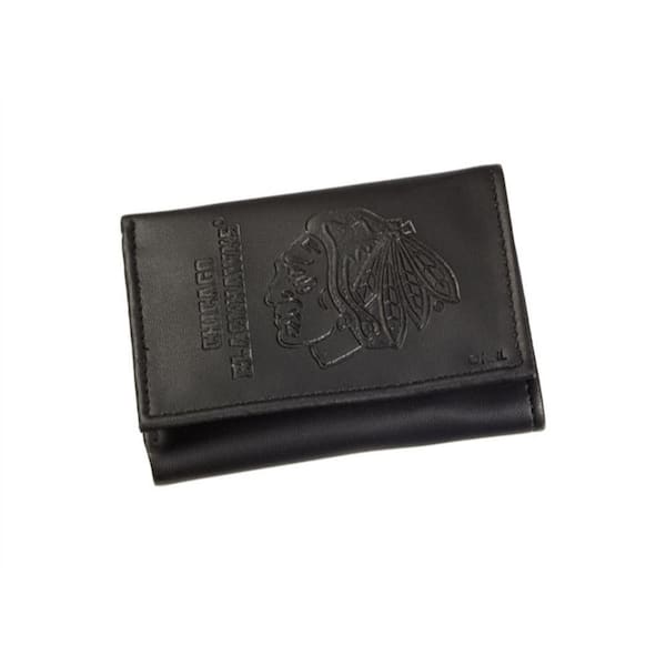 Nashville Predators Black Leather Tri-fold Wallet 