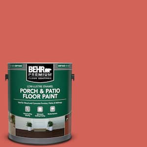 1 gal. Home Decorators Collection #HDC-MD-05 Desert Coral Low-Lustre Enamel Int/Ext Porch and Patio Floor Paint