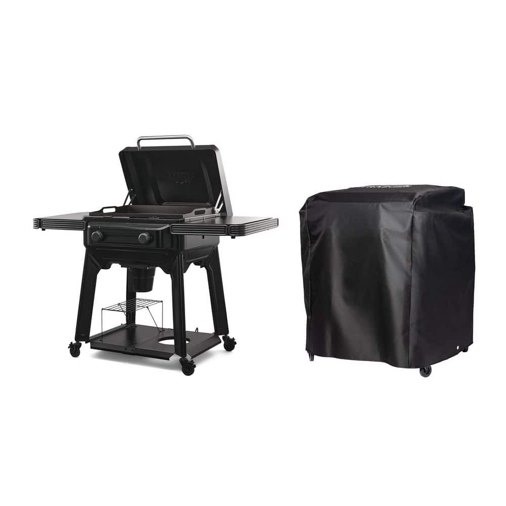 Flatrock 2 Zone Flat Top Grill with Cover