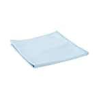 Zwipes Microfiber Glass Cleaning Cloths, 16 in. x 16 in., Blue (12