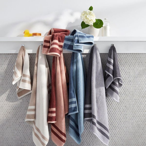 The Company Store Legends Hotel Mirage Reversible Stripe Aegean