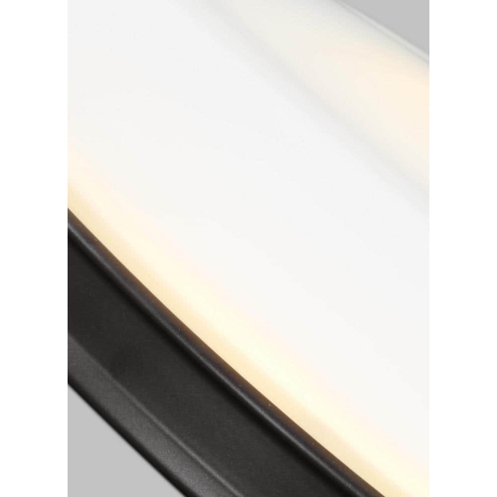 Elegant Oil Rubbed Bronze Globe Flush Mount with White Opal Glass