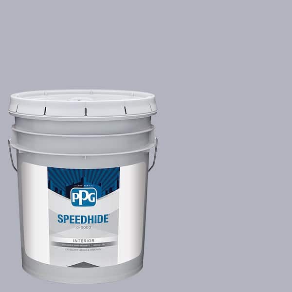 SPEEDHIDE 5 gal. PPG1043-4 Glistening Gray Semi-Gloss Interior Paint