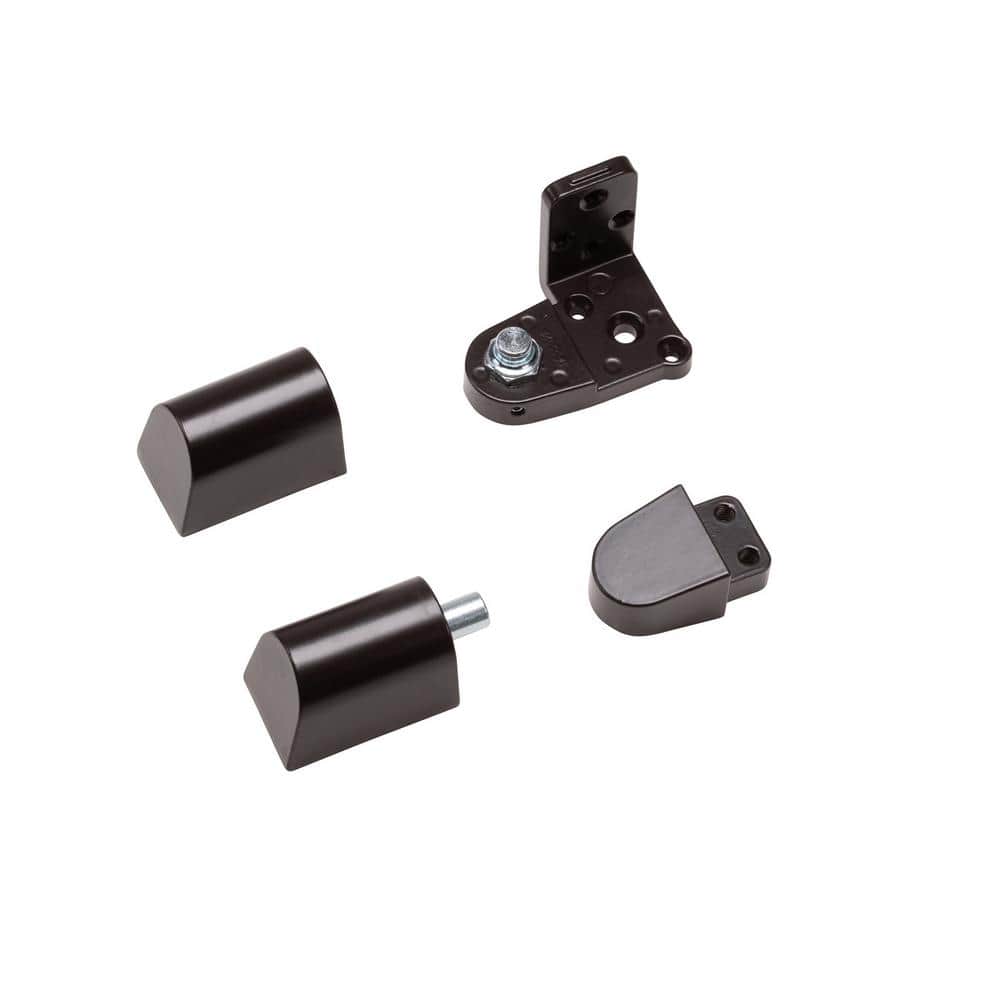 US Aluminum Style 3/4 in. Duronodic Right Hand Offset Door Pivot Hinge Set for Adams Rite Type Storefront Door