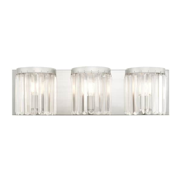 Ashton 3 Light Brushed Nickel ADA Bath Vanity