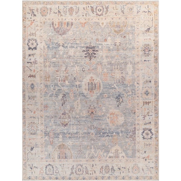 Becki Owens Marlene Pale Blue 8 ft. x 10 ft. Medallion Indoor Area Rug