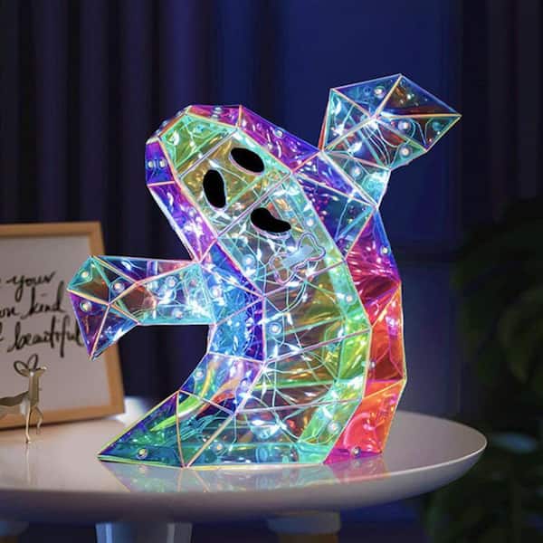 Prismatic Iridescent Spooky Ghost LED Light 22Lamps-016 - The Home