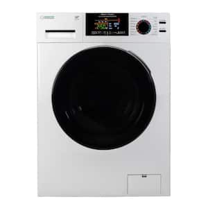 24 in. 1.9 cu. ft. Digital Compact 110-Volt Vented/Ventless 18 lbs. Washer Dryer Combo 1400 RPM in White