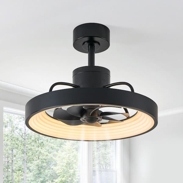nicho★ HINNIXY 16 in. Indoor White Gold Caged Flush Mount Modern