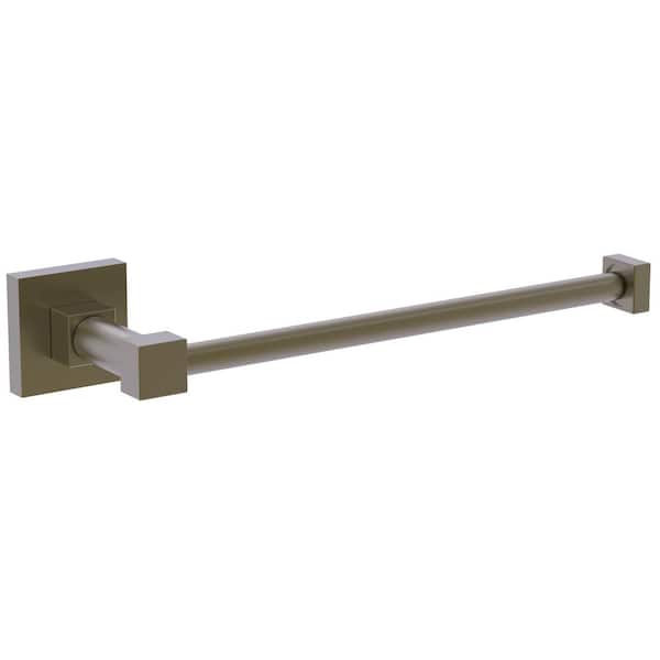 Allied Brass Argo Collection 10 in. Sink Mounted Single Towel Bar in Antique Brass