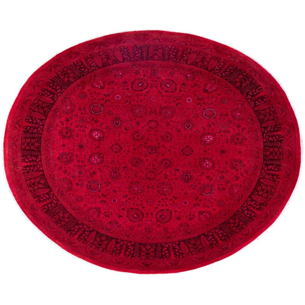 Fine Vibrance Pink 8 X 10 Hand-Knotted Wool Indoor Area Rug price history on PriceWatchPro