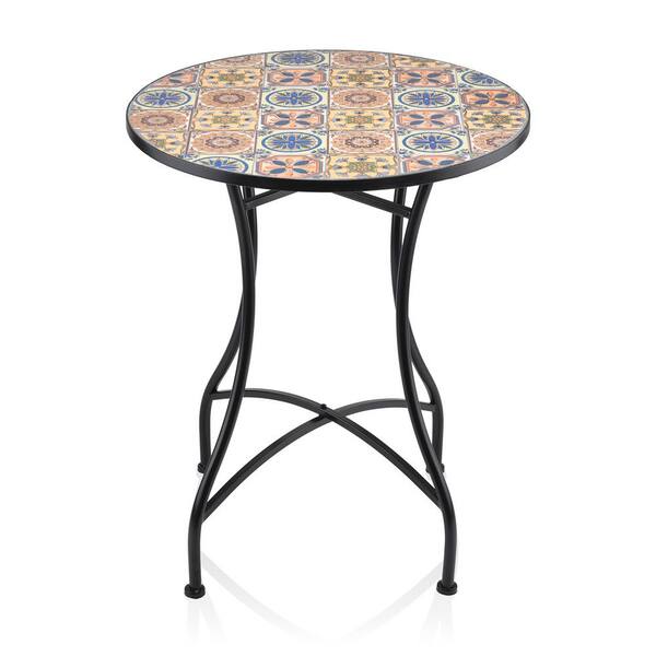 Set Table And Chairs Patio Seating, Mediterranean Outdoor Floor Tiles Home Depot