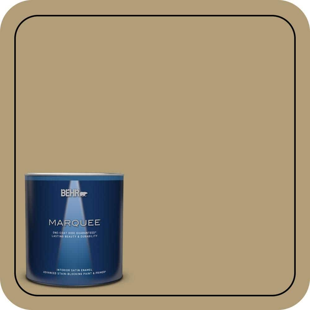 1 qt. #S320-5 Ginger Tea One-Coat Hide Satin Enamel Interior Paint & Primer price history on PriceWatchPro