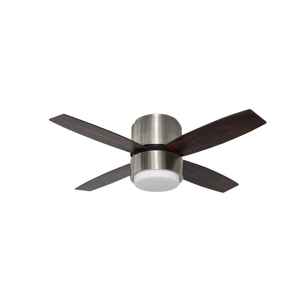 Prism 42 in. Brushed Nickel LED Ceiling Fan with Light Kit and Remote Control