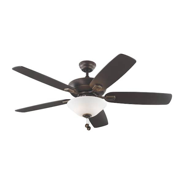 Harbor Breeze Coastal Creek II 52-in Bronze LED Indoor Ceiling Fan-Brand  New