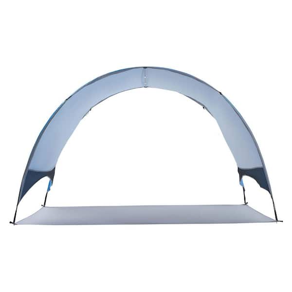 Beach Tent Sun Shelter for 3-Person Polyester, UPF 50+ Protection, Portable Sun Shade Canopy with Carrying Bag