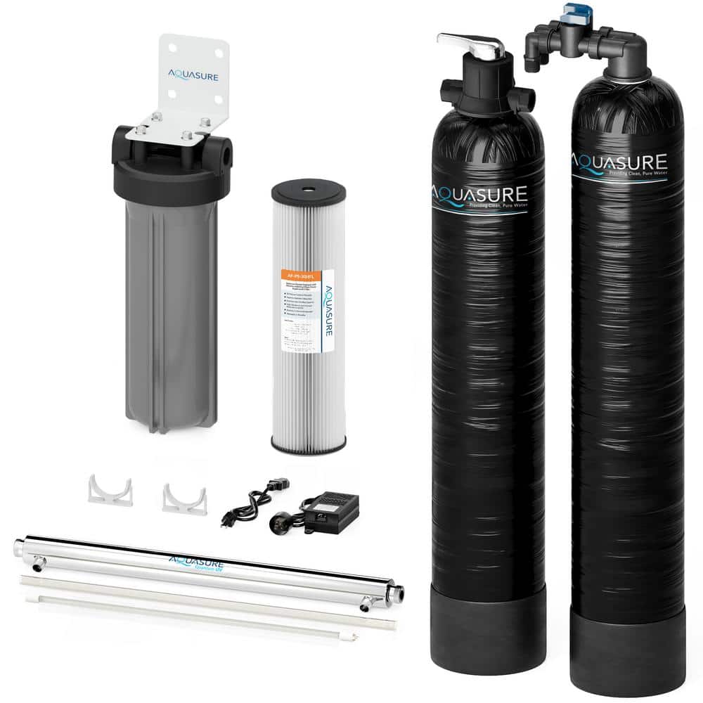 Serene 10 GPM Salt-Free Conditioning Whole House Water Treatment System Ple