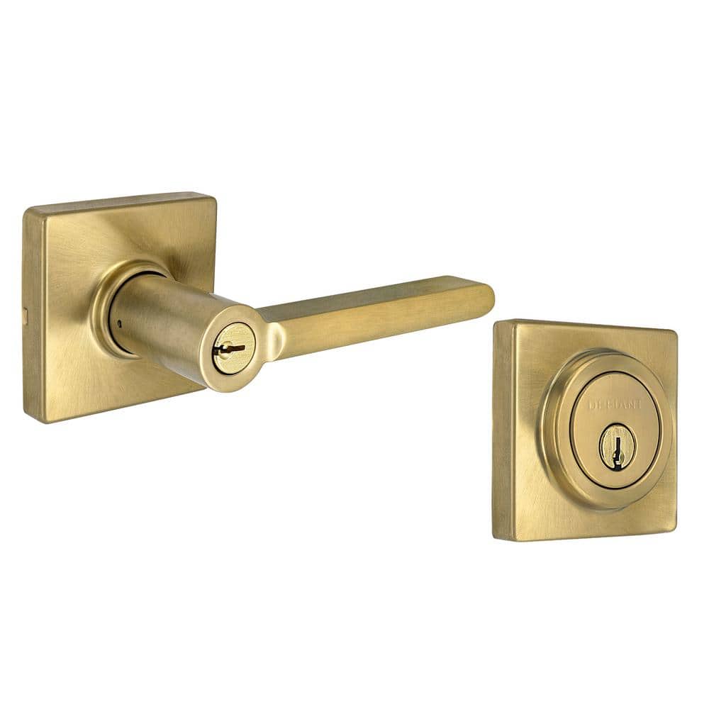アメージングタイランド・グランドセール Defiant Tonebridge Brushed Gold Combo Pack with Single IndustrialHardware