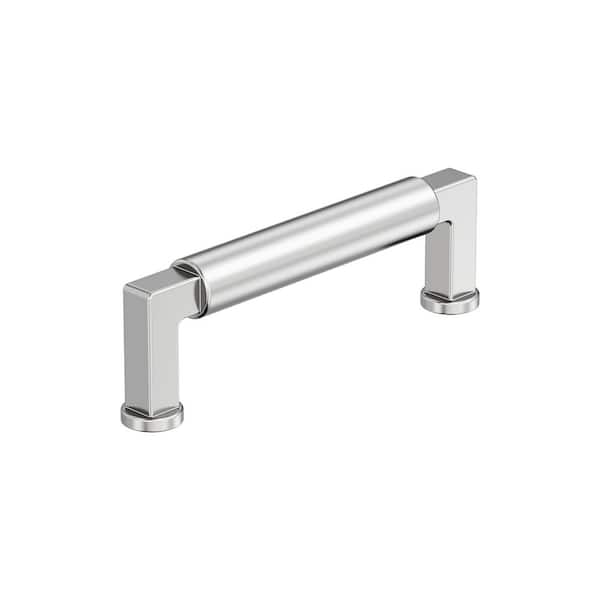 Amerock Balon 3-3/4 in. (96mm) Center-to-Center Polished Chrome Bar Cabinet Pull