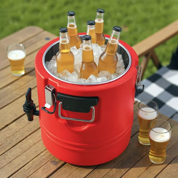 VEVOR Insulated Beverage Dispenser 3Gal./11.4L Thermal Hot & Cold